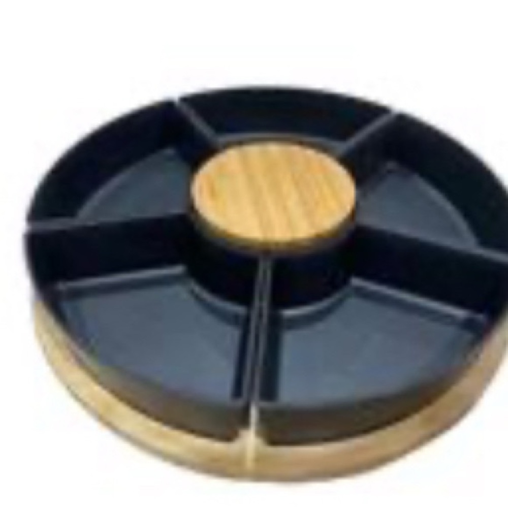 Black and Tan serving Tray